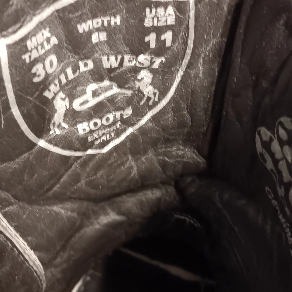 Genuine Python Wild West Western Pointed Cowboy B… - image 6